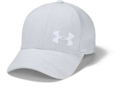NWT Under Armour Running Ball Cap Hat Black Reverisible Water Repellent
